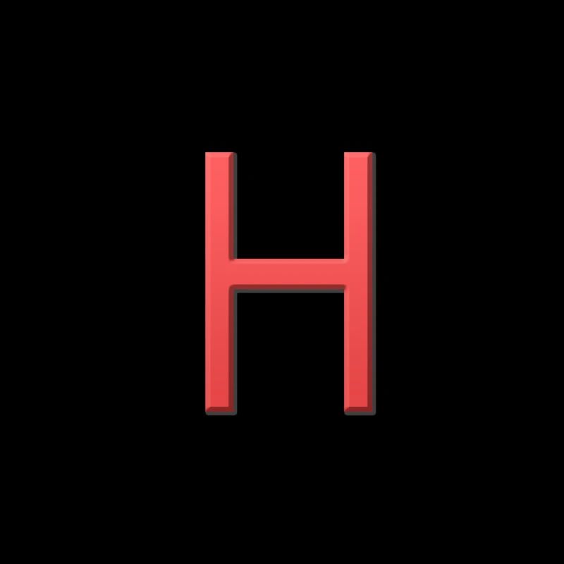 H - Buchstabe