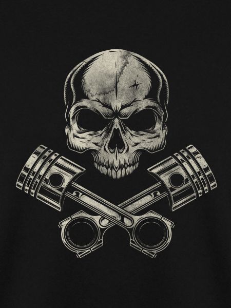 Skull mit Kolben
