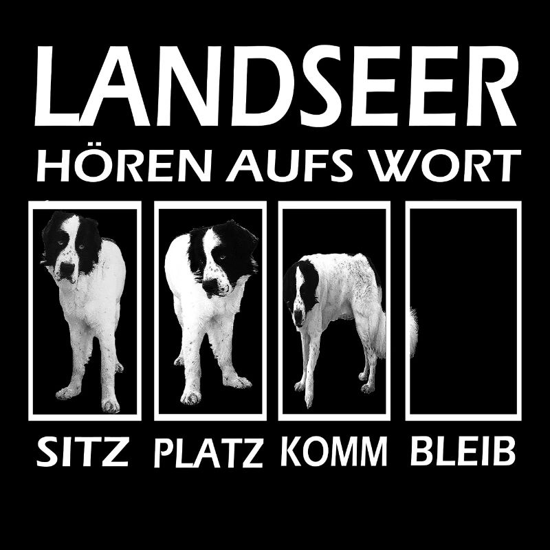 Landseer-Hund--Geschenkidee