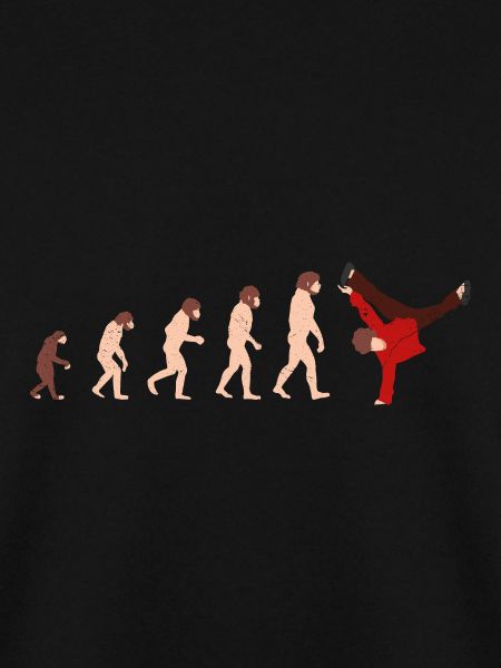 Evolution Breakdance Lustige Geschenkidee