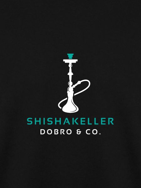 Shishakeller weiß/türkis