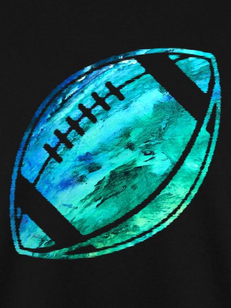 Gemalter American Football