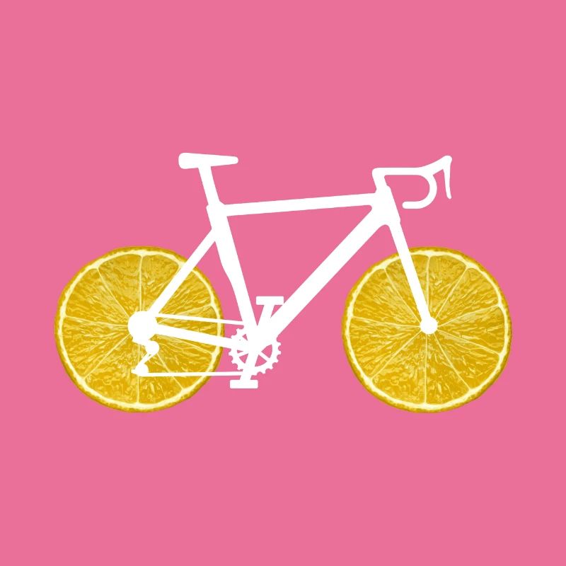 Zitronen Fahrrad