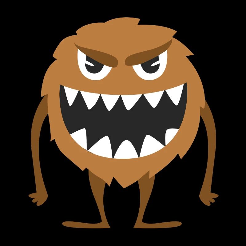 Braunes Monster
