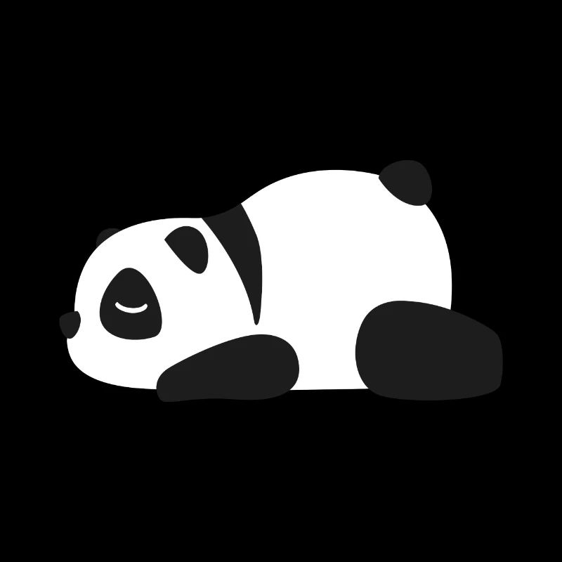 Schlafender Panda