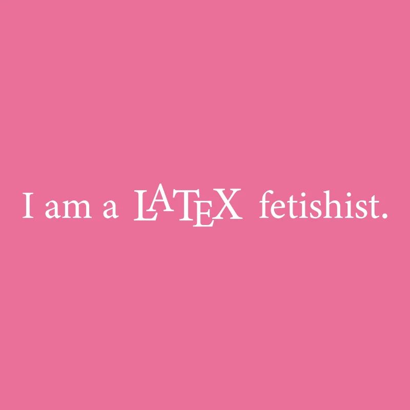 Latex fetishist Programming Informatik Geschenk