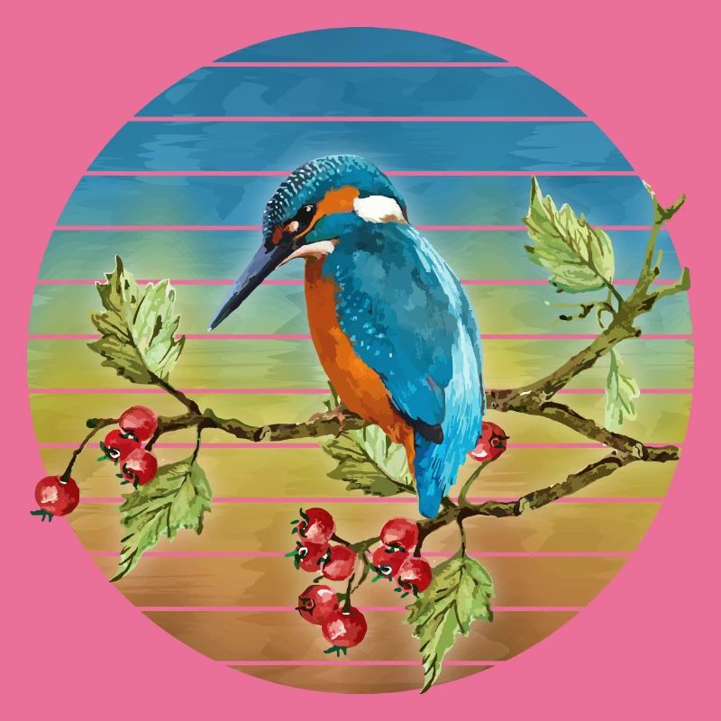 Bunter Vogel