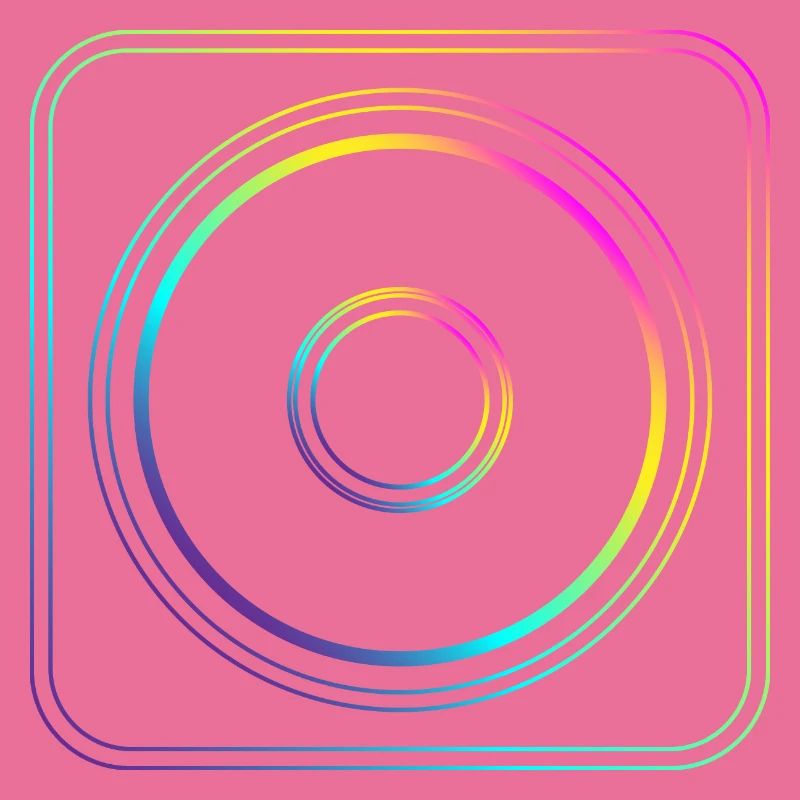 Colored Gradient Square