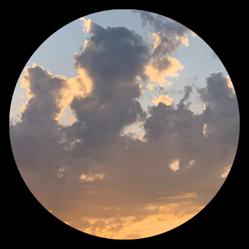 Wolkenfarbverlauf