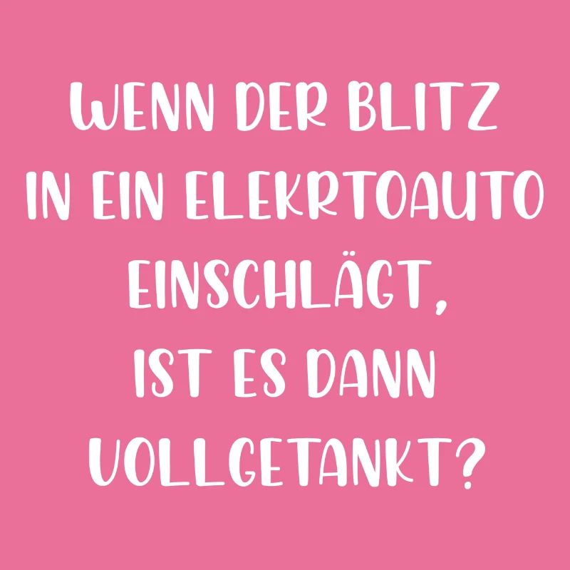 Wenn der Blitz in ein E Auto einschlägt getankt
