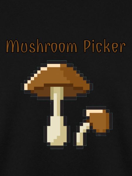 Pilzsammler Pixelart