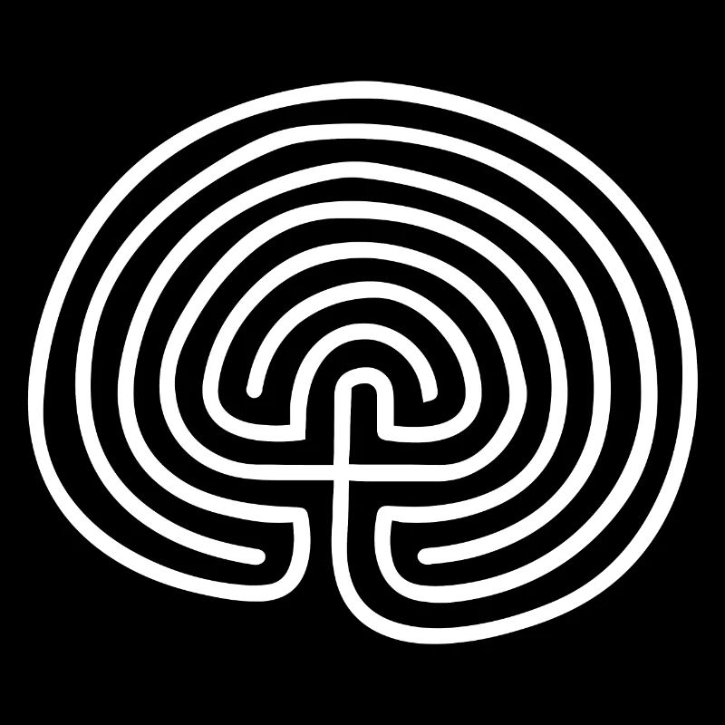 Labyrinth (weiß)