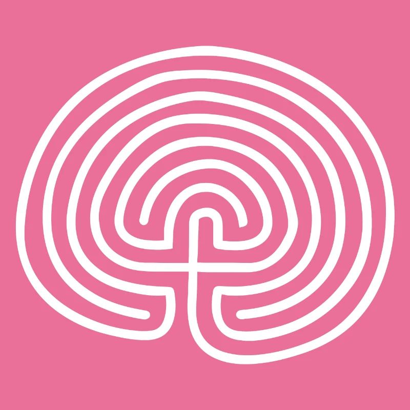 Labyrinth (weiß)