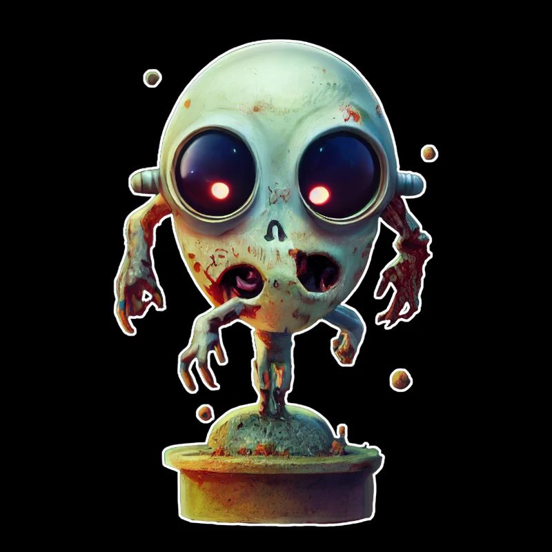 Gruseliges Zombie Monster