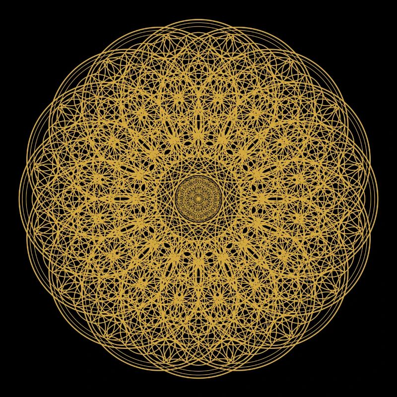 Fleur de vie Mandala