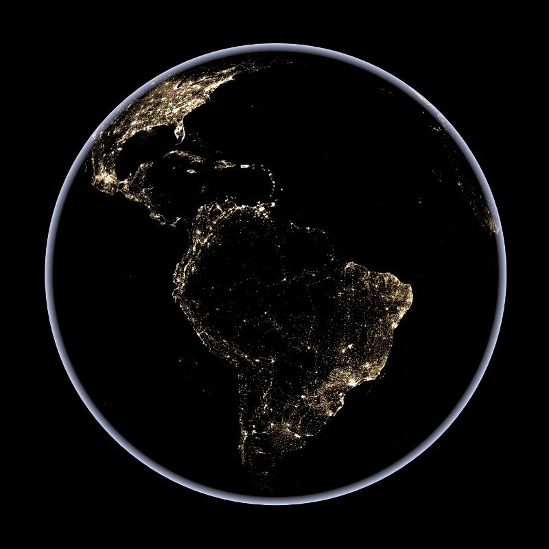 Earth Nachtlichter