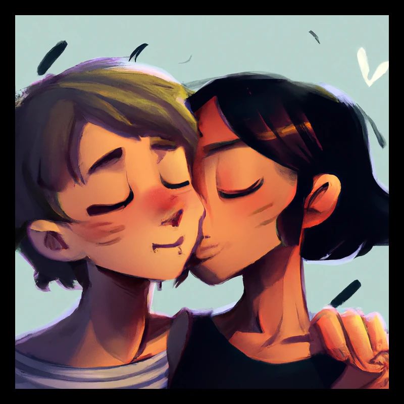 LGBT Queer Kuss 🌈🌈
