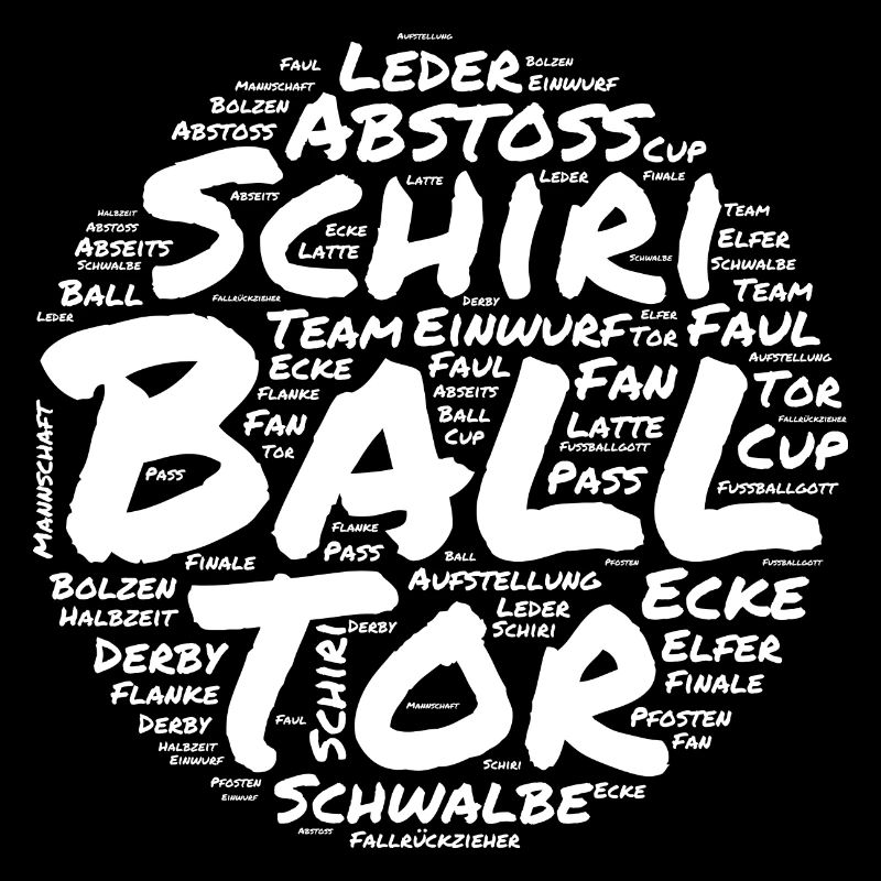 Fussball Wörter