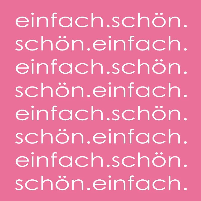 einfach