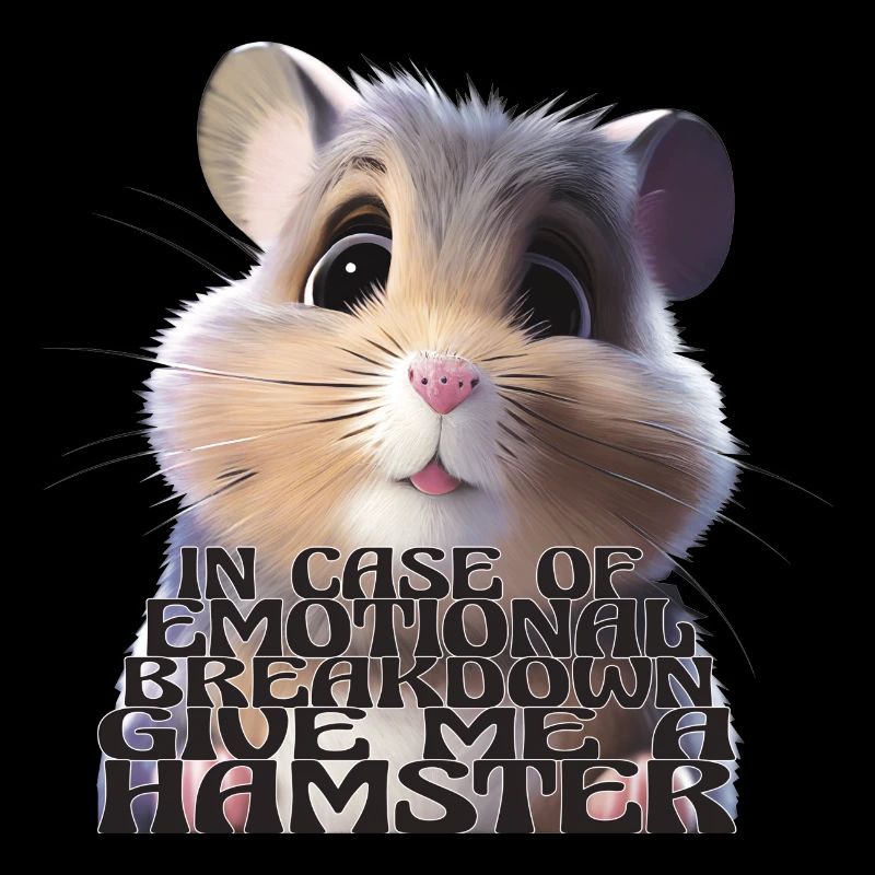 Mignon Hamster Anime style comique avec dire