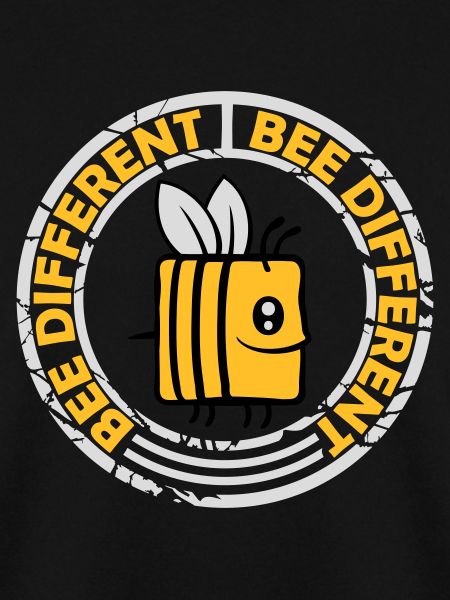 bee different Spruch Zitat