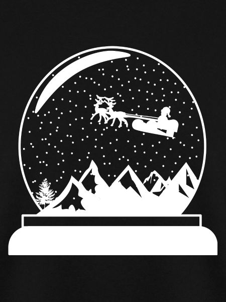 Schneekugel Weihnachtskugel Design