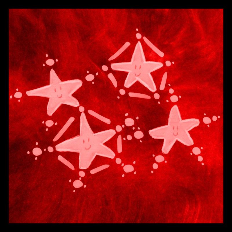 4 ROTE STERNE