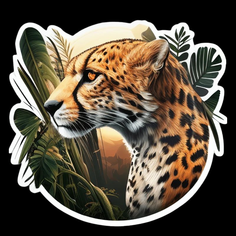 Gepard im Busch