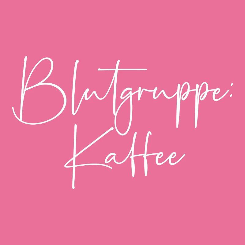 Blutgruppe Kaffee