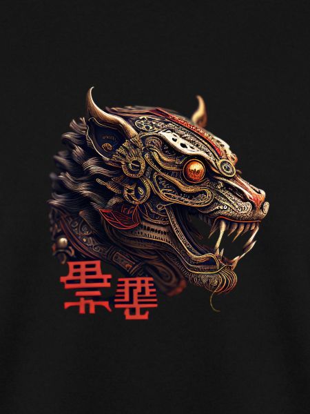 Japanese Art Lion