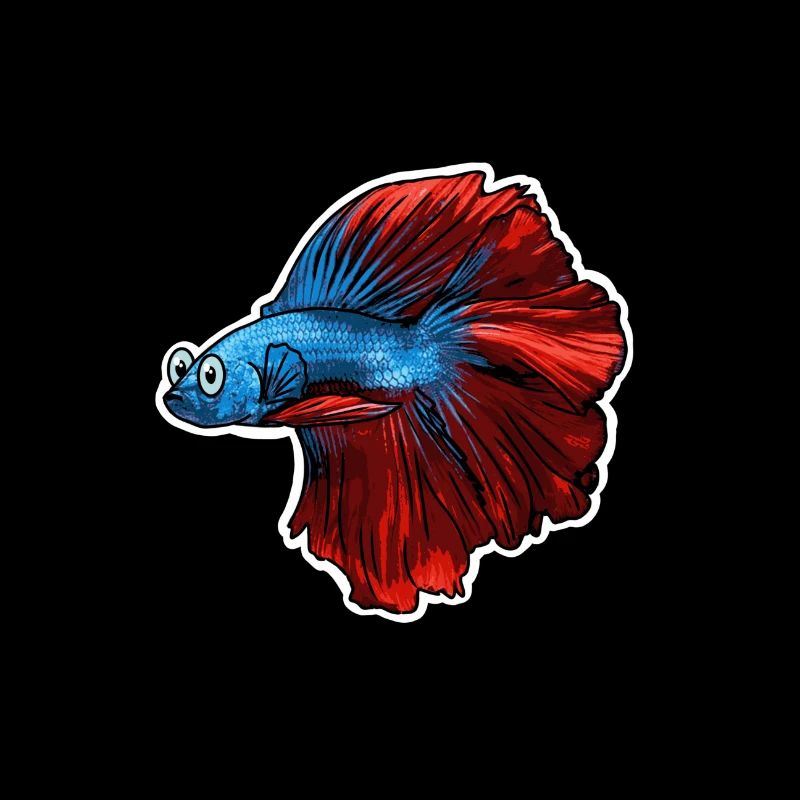 Combattant (Betta splendens)