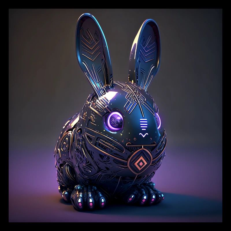 Cyber Punk Osterhase - "Easterpunk"