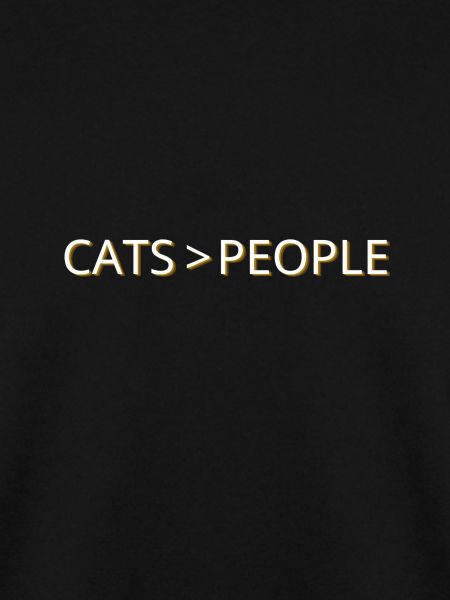 T-Shirt Katzen Menschen