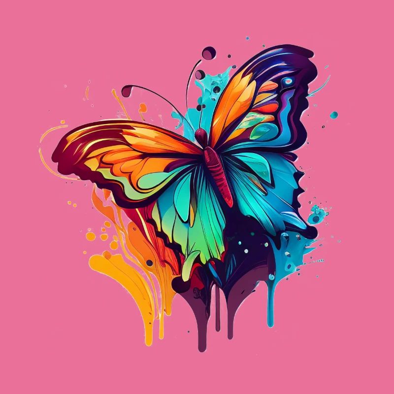 Papillon coloré