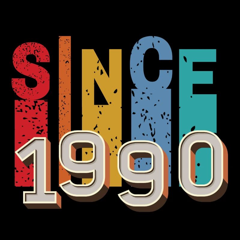 Seit 1990 retro