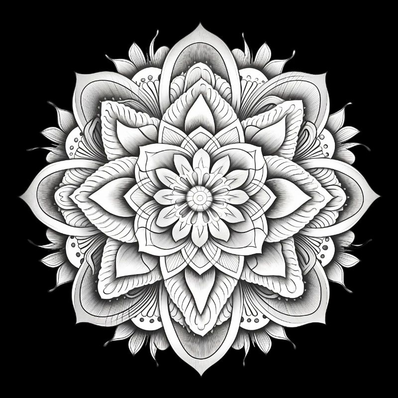 Mandala Blume