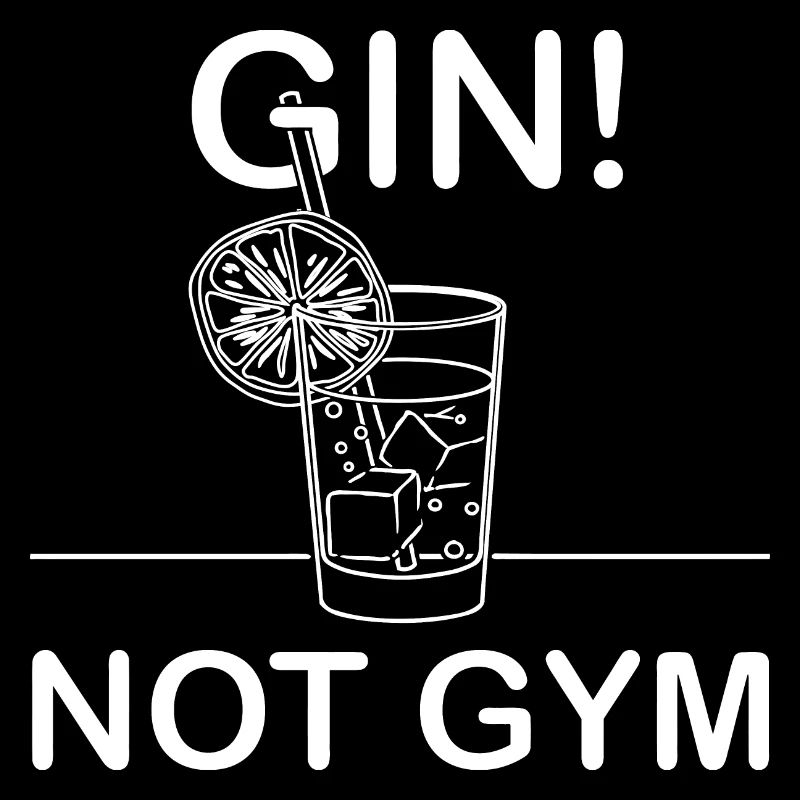 Gin Not Gym Longdrink Glass