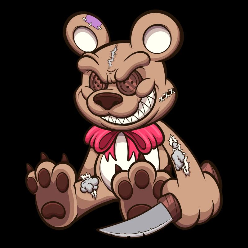 Böser Teddybär