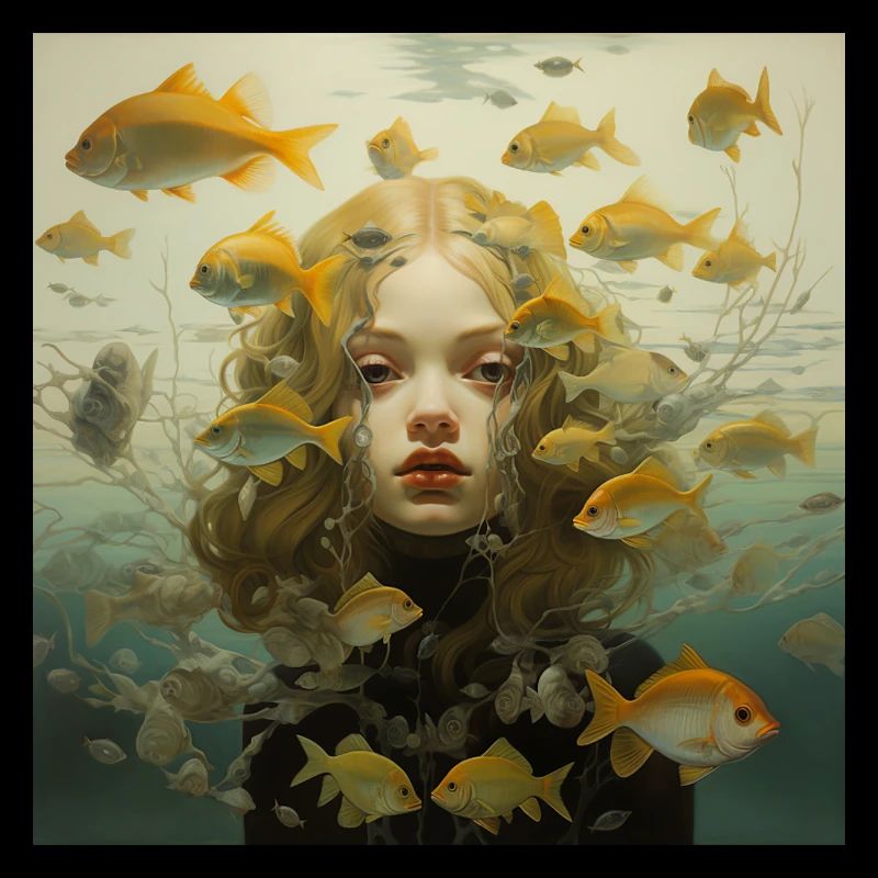 Girl under Water