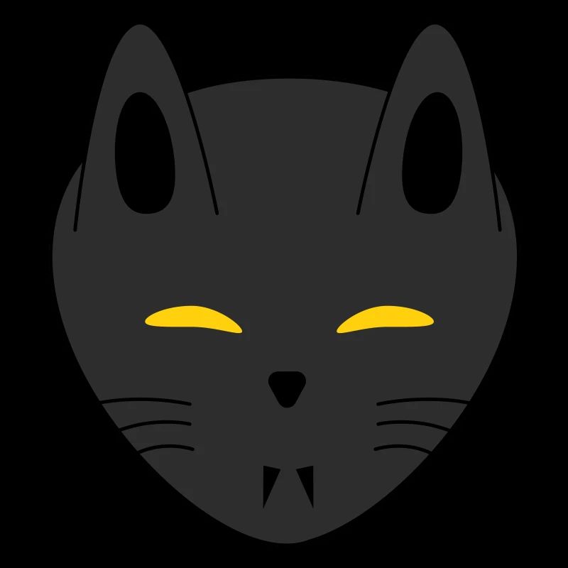 Halloween vampire cat