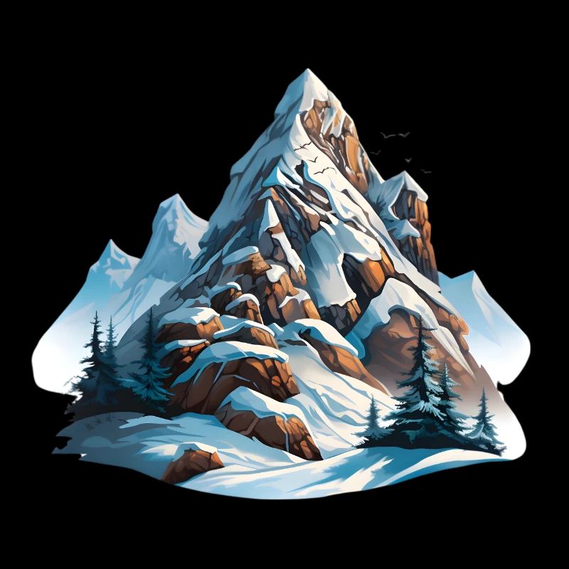 Sur la crête sommitale