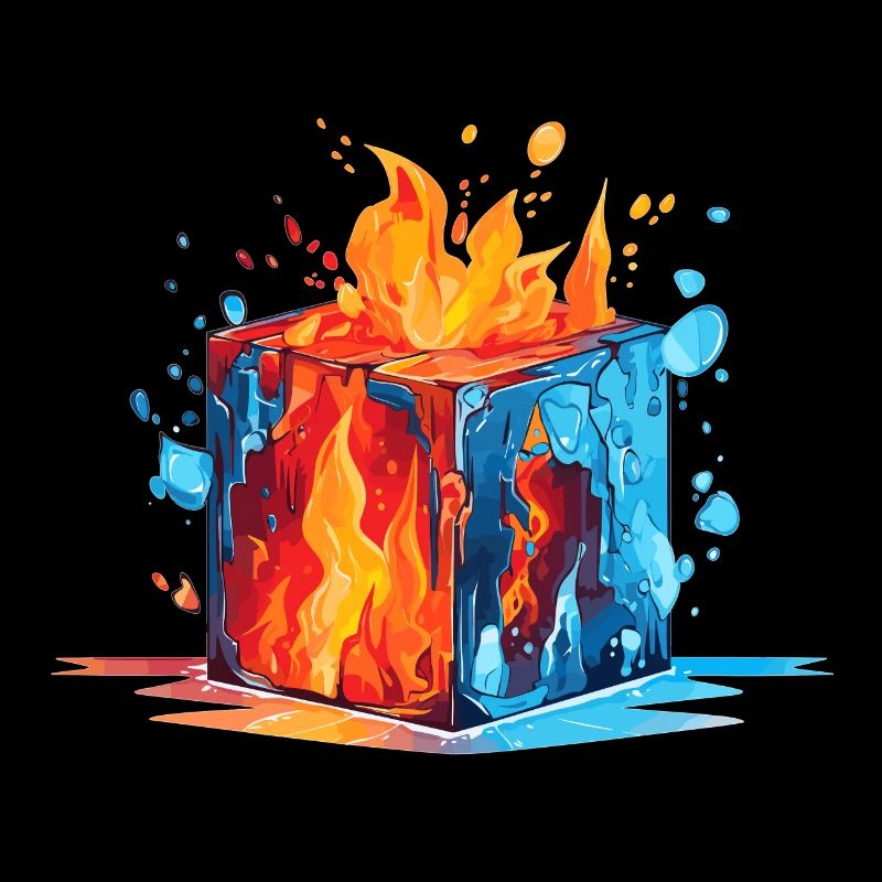 Cube Fire and Ice
