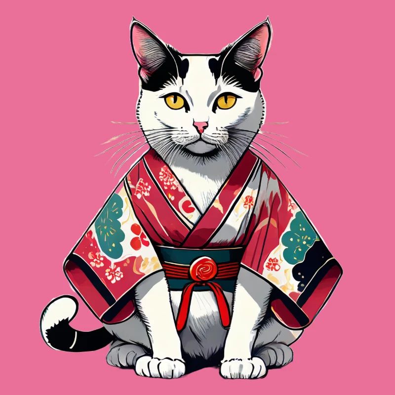 Kimono katze