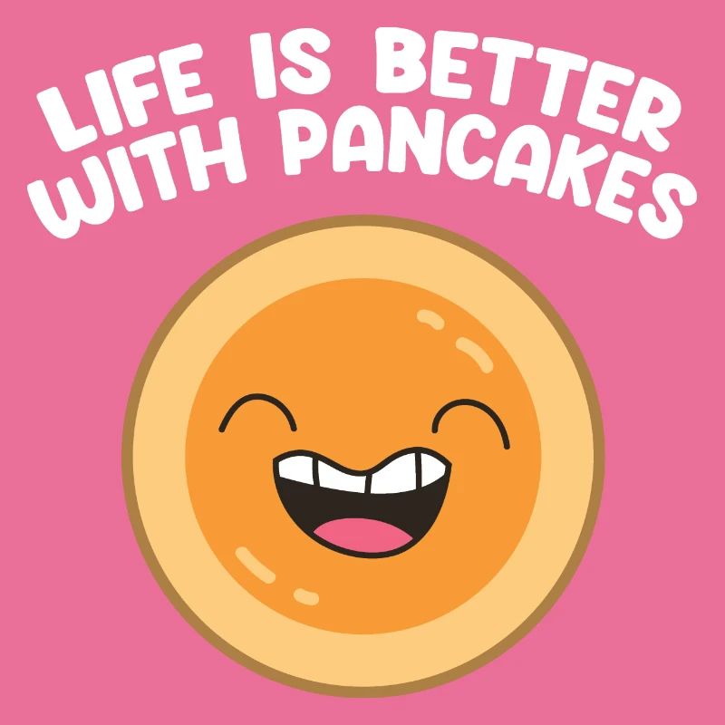 Funny Pancakes Brunch Breakfast Pancake Maker