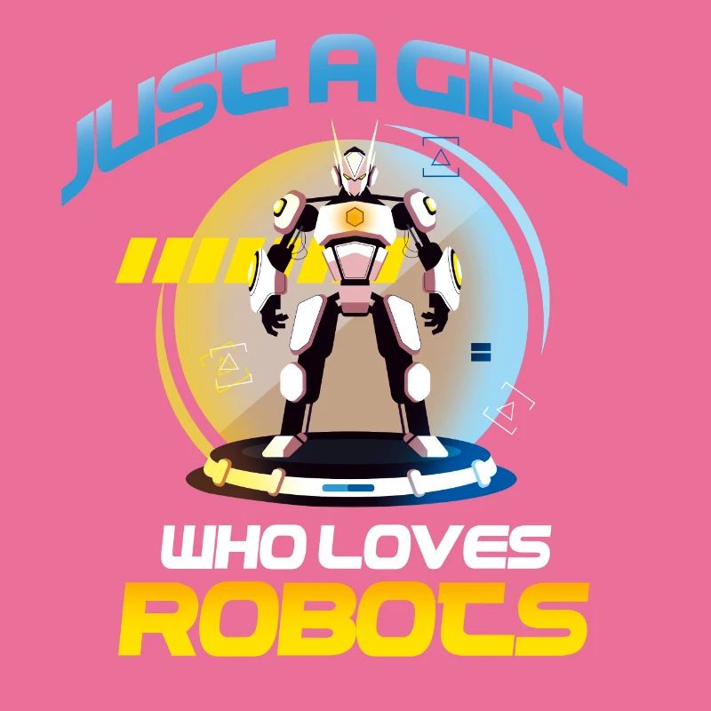 Roboter-Mädchen