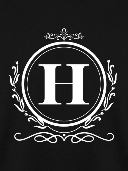 Buchstabe H Dekoration