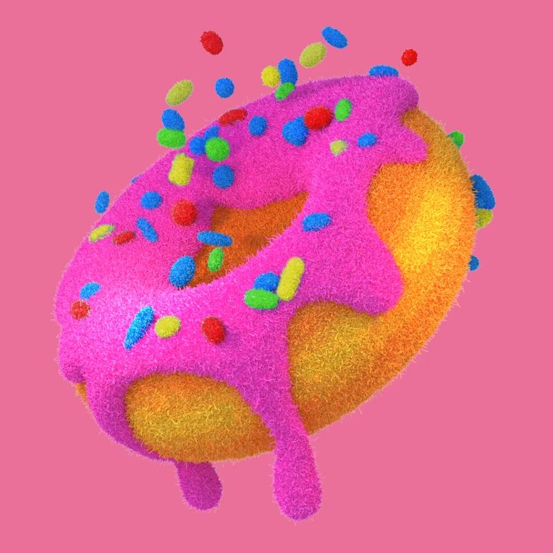 Plüschdonut