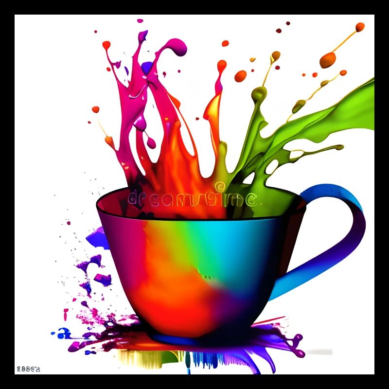 Kaffeetassen bunt 26