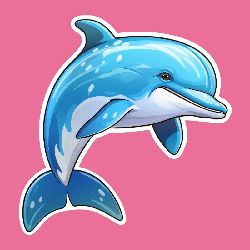 Delfin springend