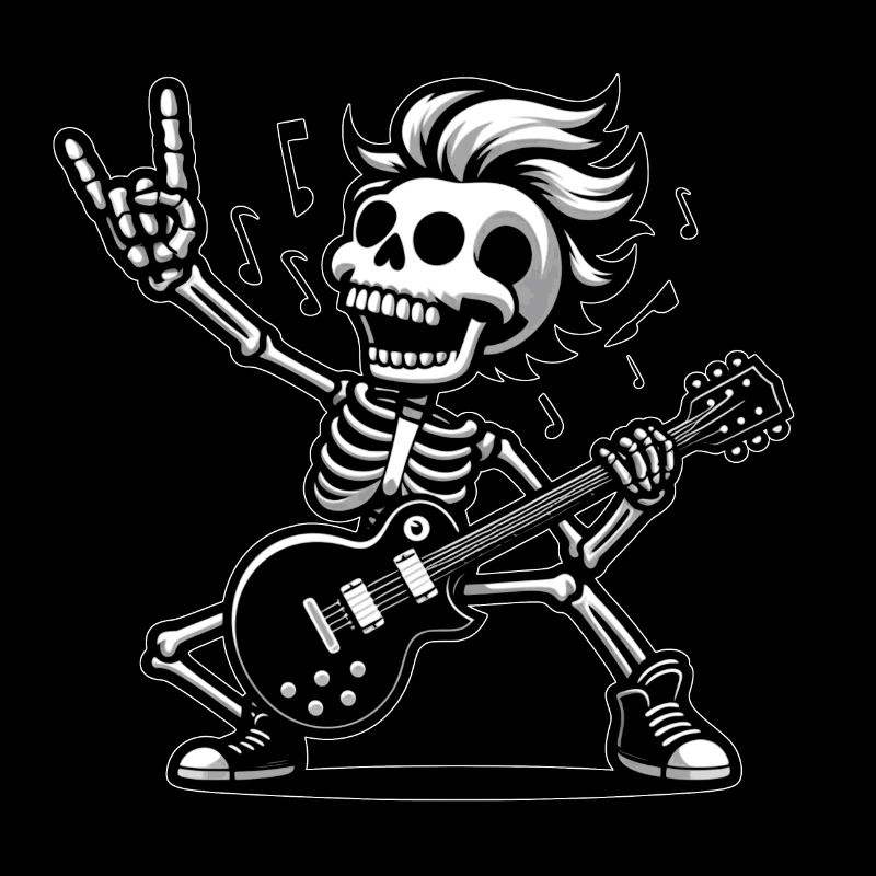 Rocker-Gitarrist